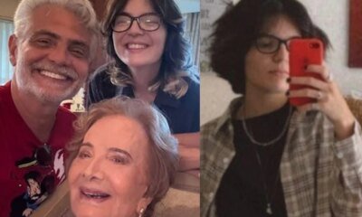‘E dai resposta de Gloria Menezes sobre neto trans repercute