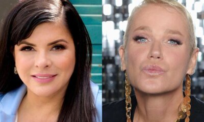 ‘Recalcada Mara Maravilha aparece inconformada apos Xuxa lotar show