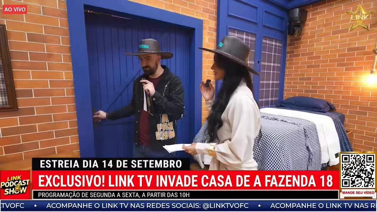 Crédito: Reprodução/YouTube @LinkTVoficial Crédito: Reprodução/YouTube @LinkTVoficial