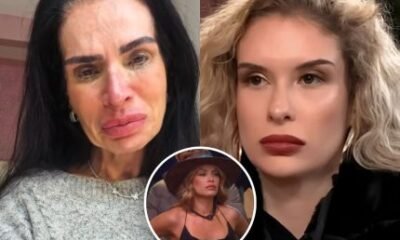 1790348980 Solange Gomes chora e ataca Fran apos saida da filha