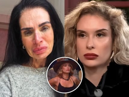 1790348980 Solange Gomes chora e ataca Fran apos saida da filha