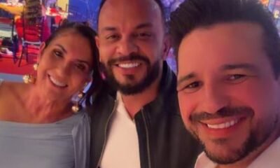 Aliancas a vista Margareth Serrao anuncia casamento com Danilo Sanfoneiro