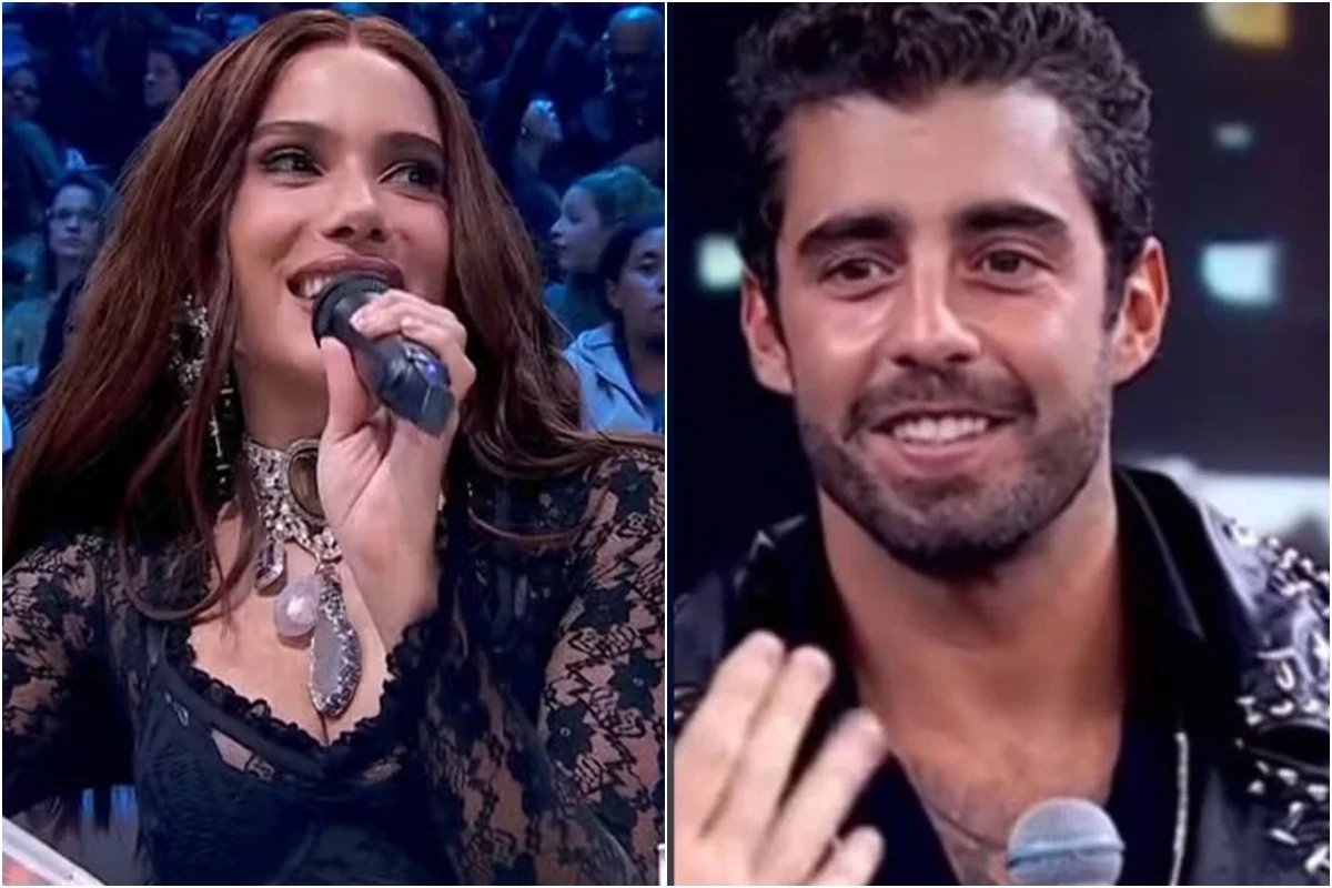 Anitta fica frente a frente com o ex Pedro Scooby