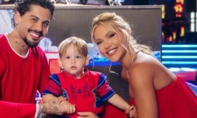 Aniversario de Jose Leonardo reune familia mas chama atencao por