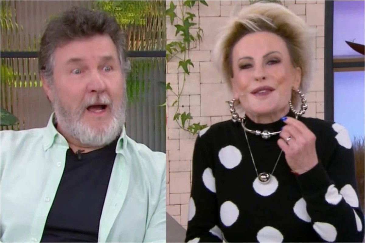 Ao vivo Ana Maria Braga comete gafe ao receber famoso