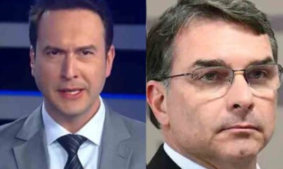 Ao vivo Eduardo Ribeiro nao se cala apos Flavio Bolsonaro