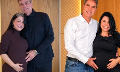 Aos 50 anos Simone Poncio da boas vindas a filha enquanto