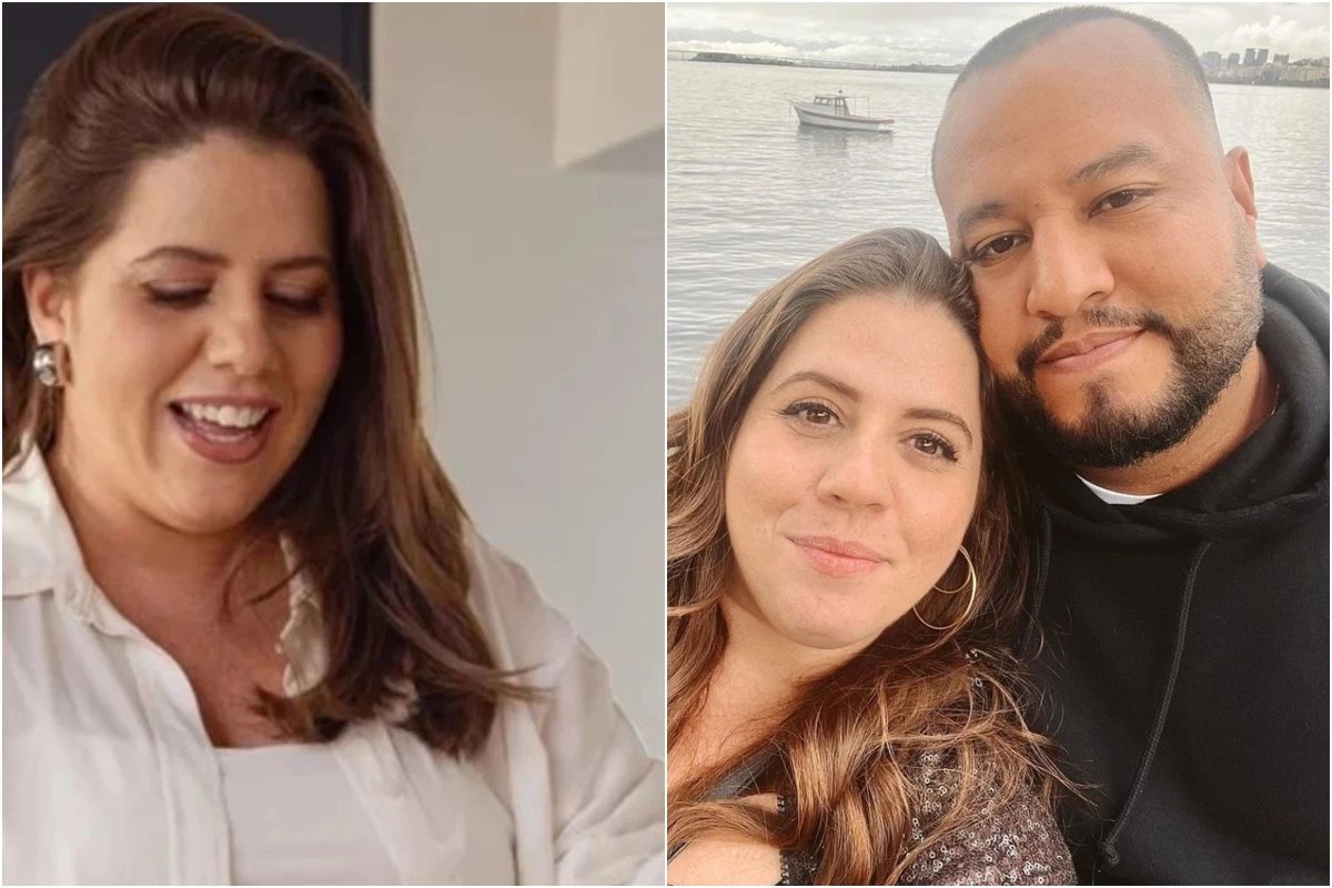Apos 15 anos de casamento e gravida Tati Machado e