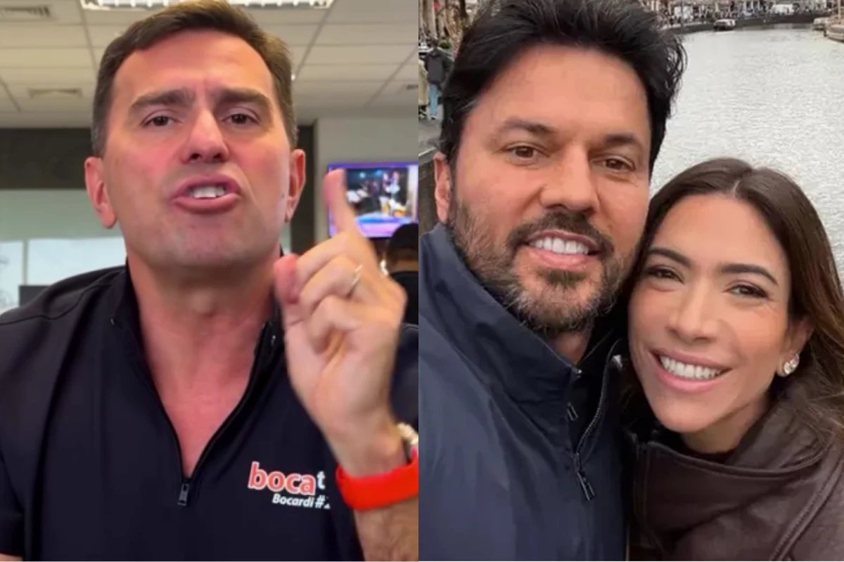Apos demissao do SBT Rodrigo Bocardi expoe marido de Patricia