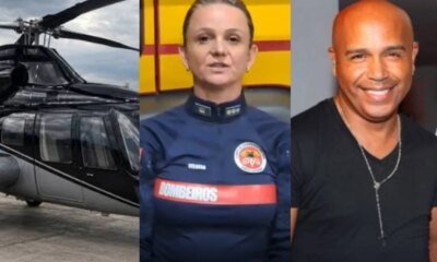 Apos horas de busca por helicoptero com Rick bombeiros trazem
