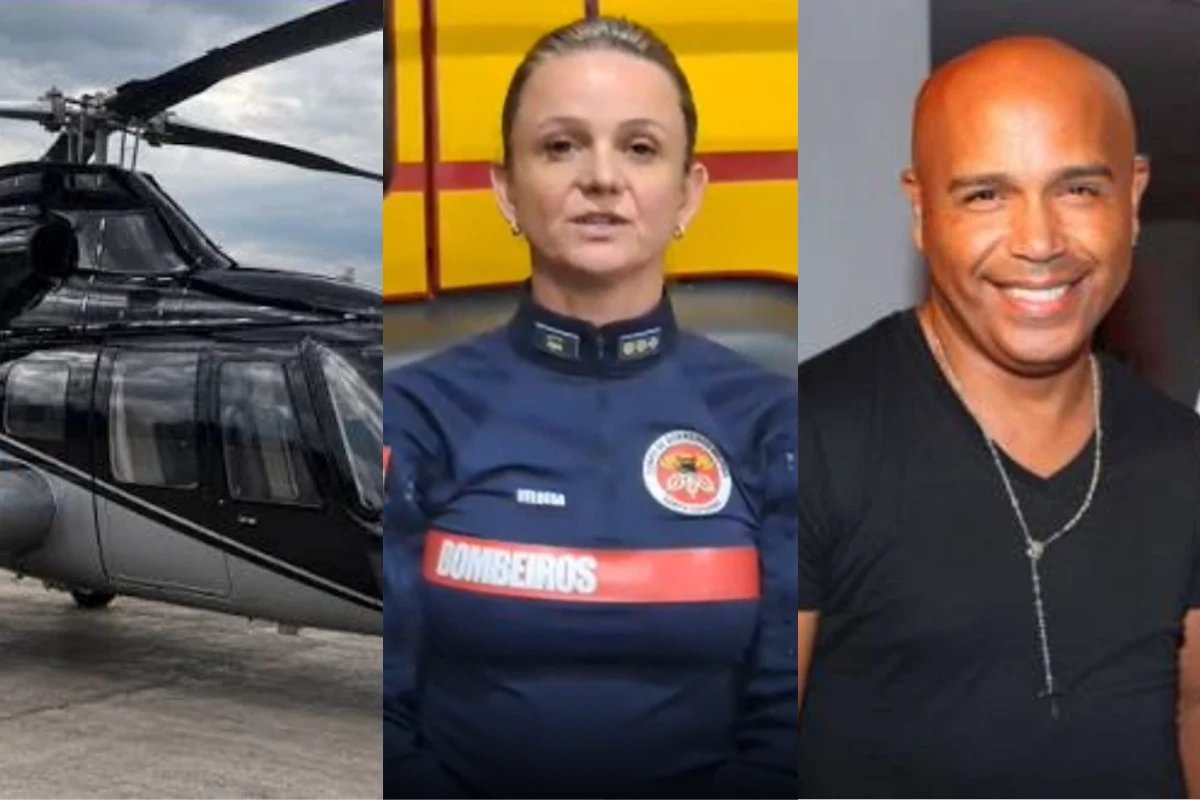 Apos horas de busca por helicoptero com Rick bombeiros trazem