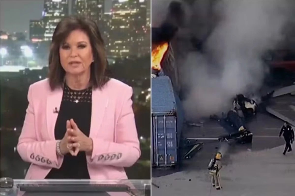 Apresentadora confirma ao vivo que colegas de emissora morreram em