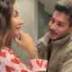 Arthur Aguiar e Jheny Santucci mostram momento em que descobriram