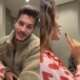 Arthur Aguiar reage durante anuncio da gravidez e faz pedido
