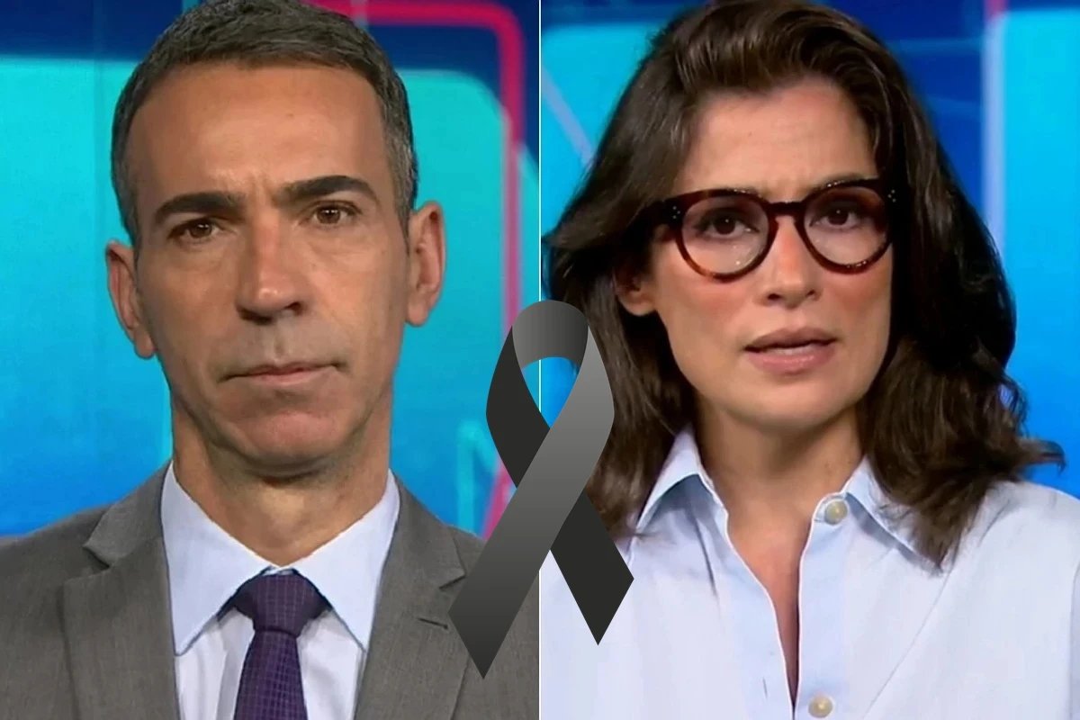 Cesar Tralli e Renata confirmam no Jornal Nacional o que