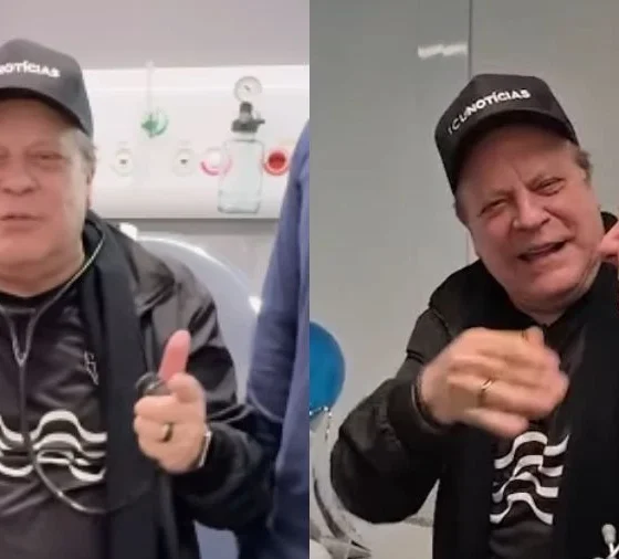 Chico Pinheiro celebra ultima sessao de quimioterapia Nao desistir.webp
