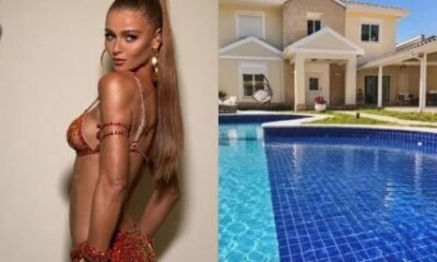 Cintia Dicker mostra nova mansao onde vai morar com a