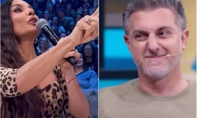 Climao ao vivo Ivete Sangalo no Domingao da resposta direta
