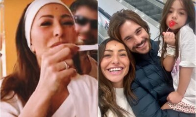 Com seis meses de gravidez Sabrina Sato faz exame e