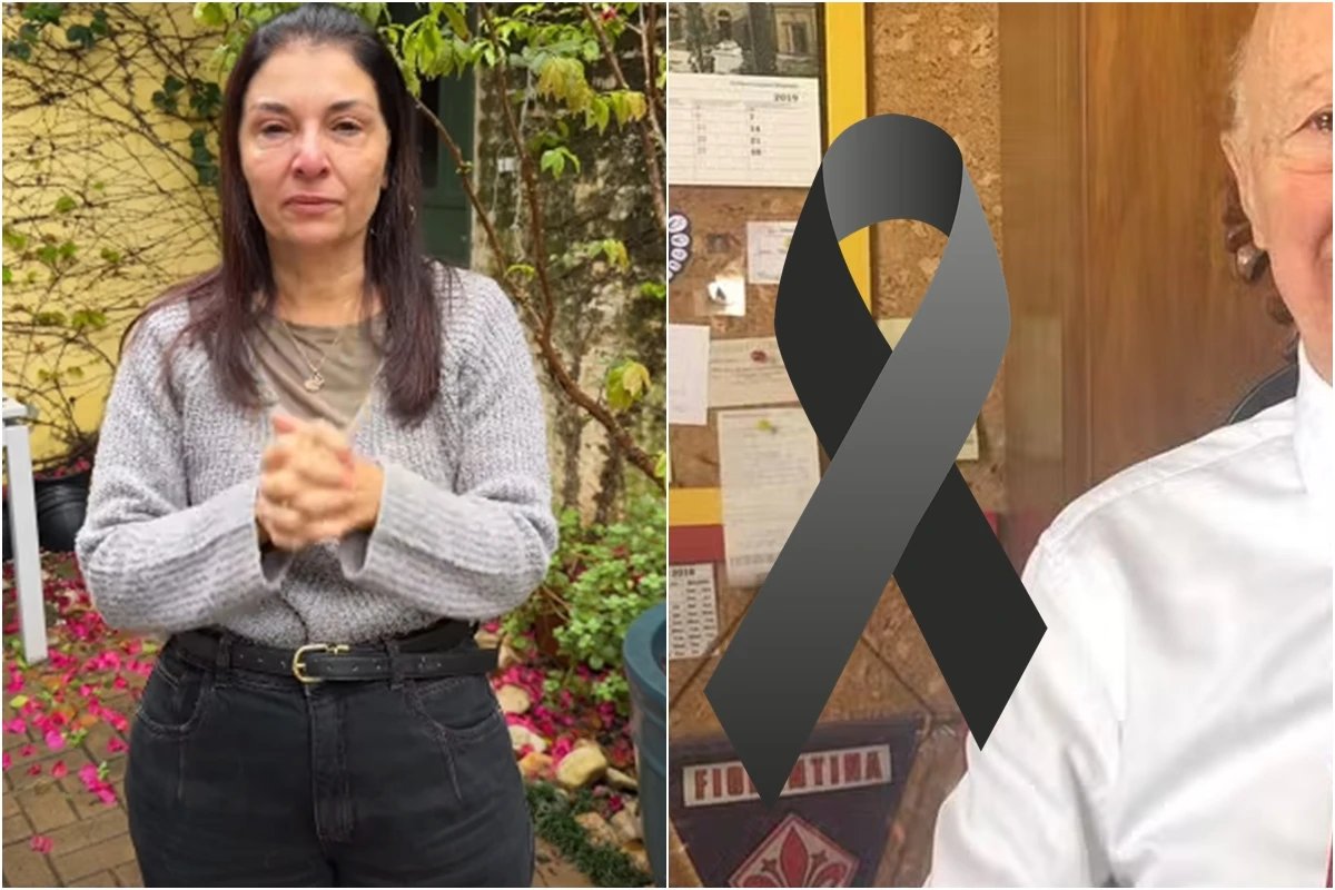 Coube a filha de querido jornalista anunciar o falecimento do