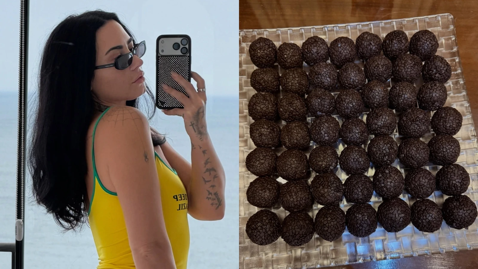 Demi Lovato abre album de fotos no Brasil Amo.webp