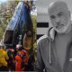 Destrocos espalhados e vitimas dentro e fora do helicoptero os