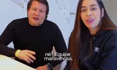 Dias apos assumir romance nova namorada de Giovani passara por