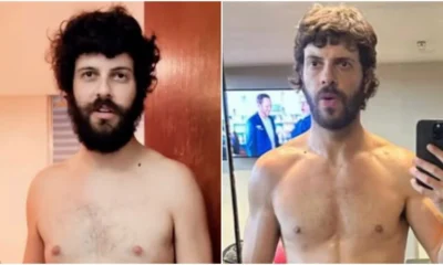 Diogo Defante mostra transformacao fisica apos retirada de tumor.webp