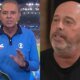 Em meio a transmissao na Globo Luis Roberto faz mencao