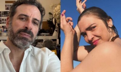 Emocionado viuvo faz homenagem a esposa Titina Medeiros no dia