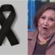 Enlutada dona Dea nao segura as lagrimas no palco do