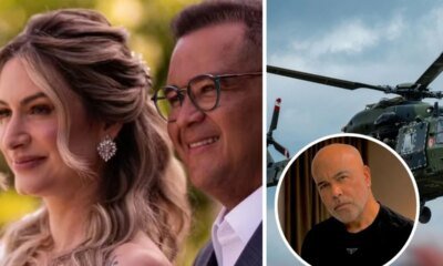 Esse era o empresario que estava com Rick no helicoptero