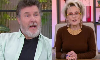 Esta foi a reacao de Antonio Calloni apos Ana Maria