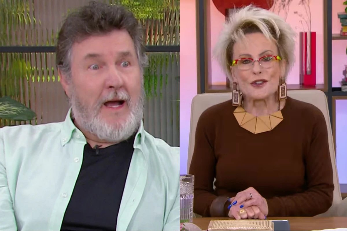 Esta foi a reacao de Antonio Calloni apos Ana Maria