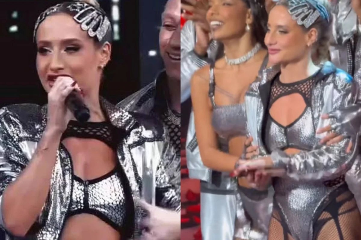 Esta foi a reacao de Bruna Griphao apos receber nota
