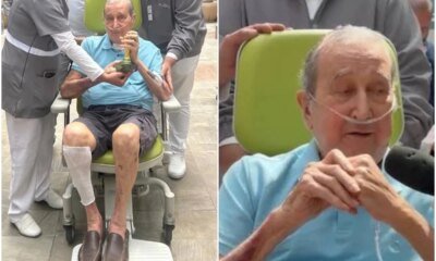 Estas foram as palavras de Parreira ao deixar hospital depois