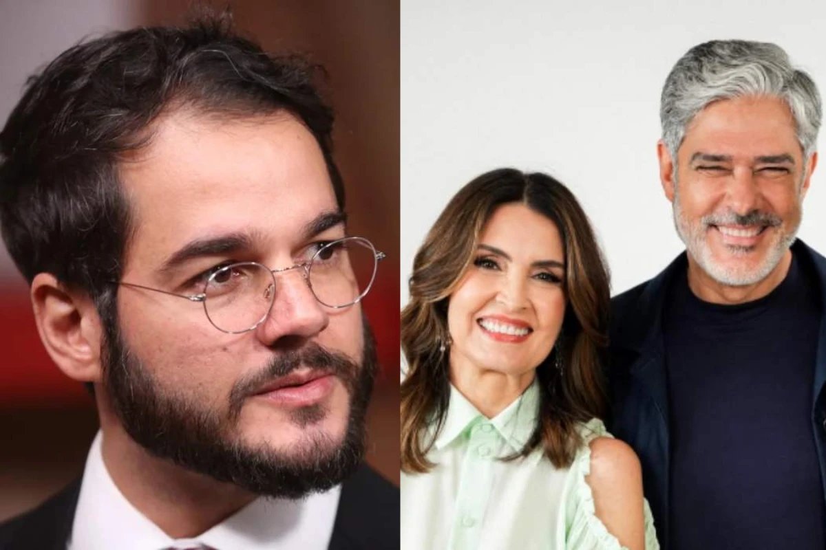 Fatima Bernardes surge muito perto do ex William Bonner e