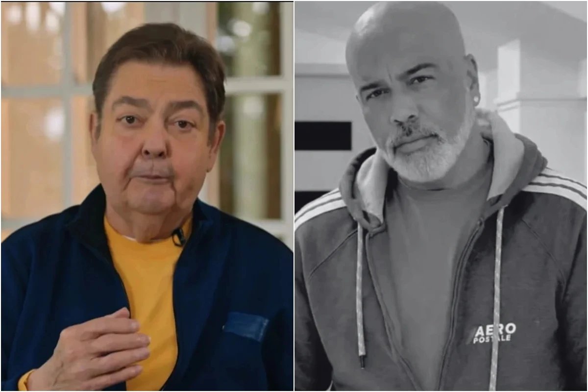 Faustao tem gesto tocante no velorio do cantor Rick ‘nossos