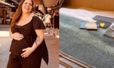 Filho de Tati Machado ainda nao nasceu e mamae prepara