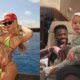 Filho de Virginia aparece no colo de Vini Jr em