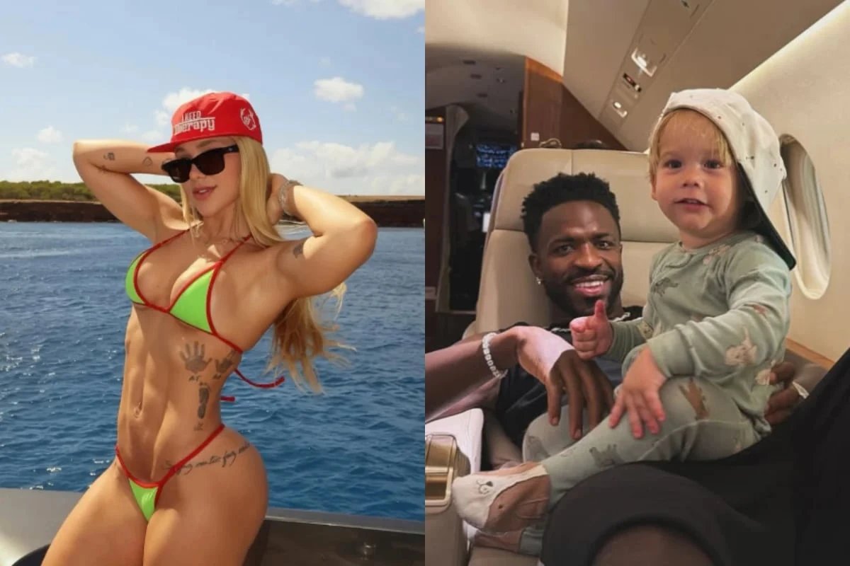 Filho de Virginia aparece no colo de Vini Jr em