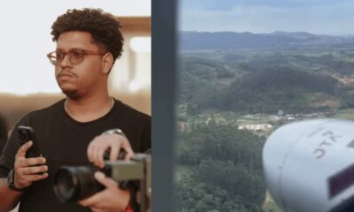 Filmmaker que estava no helicoptero de Rick compartilhou video antes