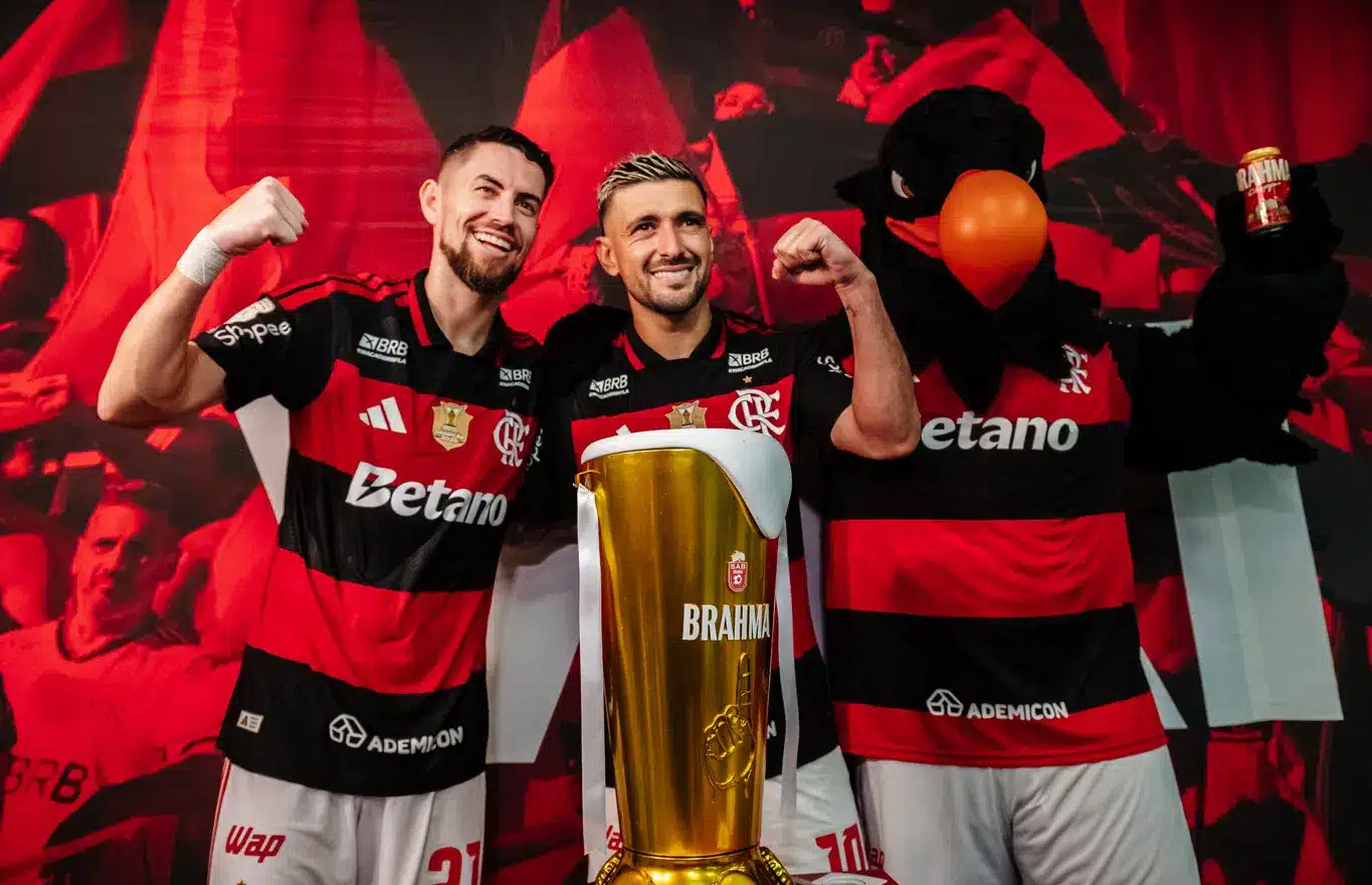 Flamengo alcanca cinco vitorias seguidas e Brahma vai distribuir cerveja.webp
