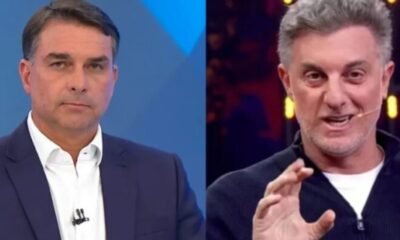 Flavio Bolsonaro afirma que programa de Luciano Huck recebeu investimento