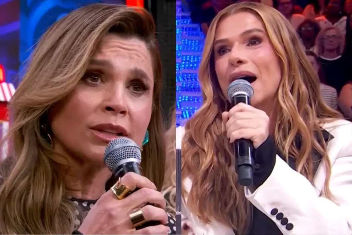 Foi isso que Flavia Alessandra disse no Domingao antes de