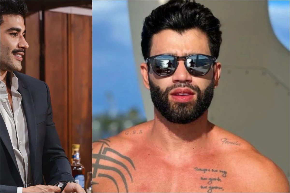 Fotos mostram o novo visual de Gusttavo Lima sem barba