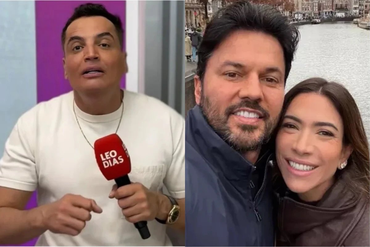 Leo Dias diz que Patricia Abravanel e Fabio Faria ‘deram