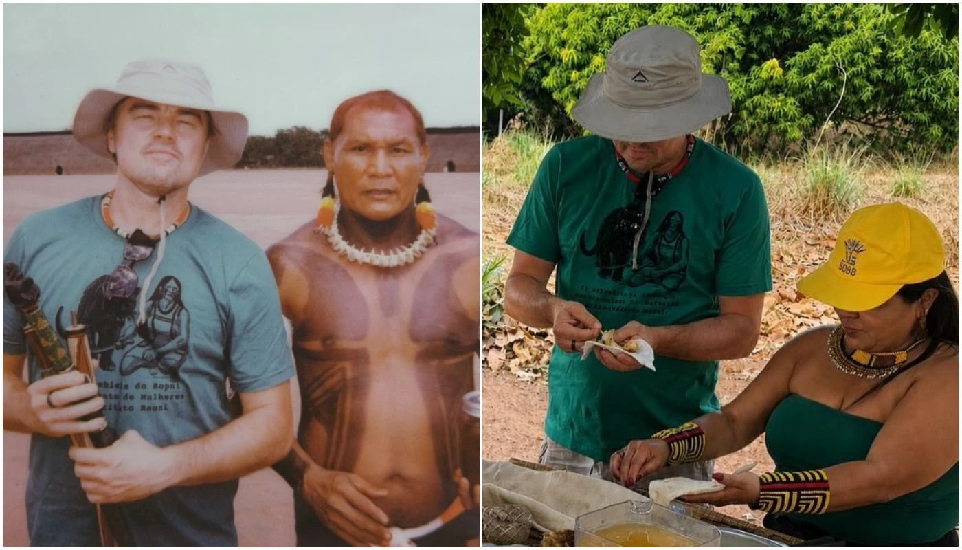 Leonardo DiCaprio abre album de fotos no Brasil apos.webp