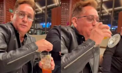 Leonardo volta a beber e ouve o que nao queria