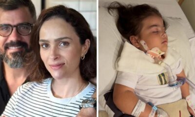 Leticia Cazarre se manifesta apos noite dificil da filha e